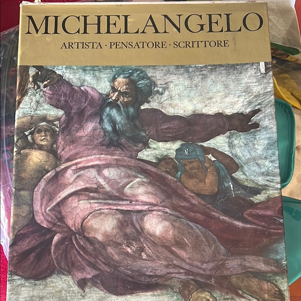 Excellent condition Michelangelo Art Book